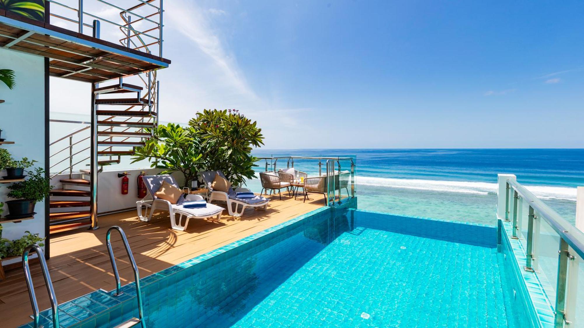 Blue Sky Beach Hulhumale Ngoại thất bức ảnh
